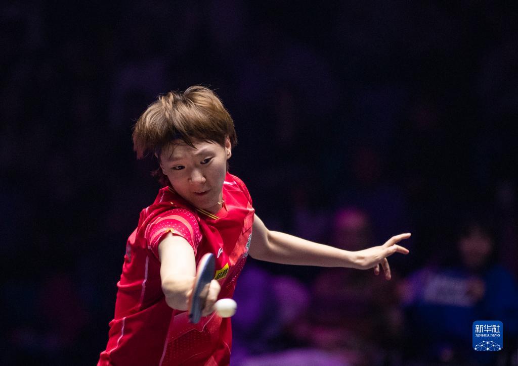 乒乓球——2023WTT法兰克福冠军赛：王艺迪夺冠