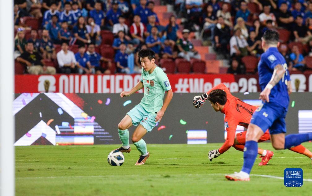 逆转泰国 中国队世预赛首战告捷
