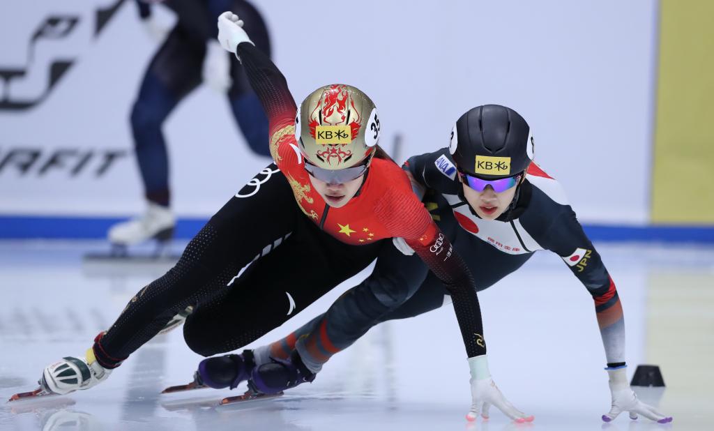 短道速滑世界杯首尔站收官 中国队收获两金