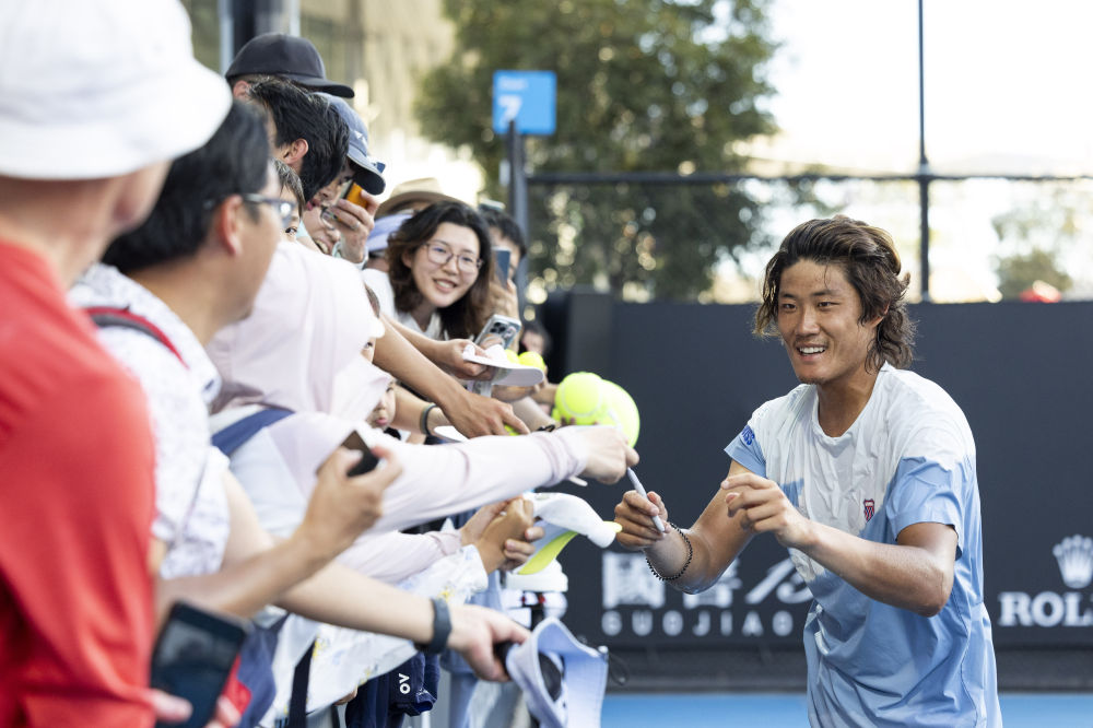 张之臻职业生涯首次闯入澳网次轮