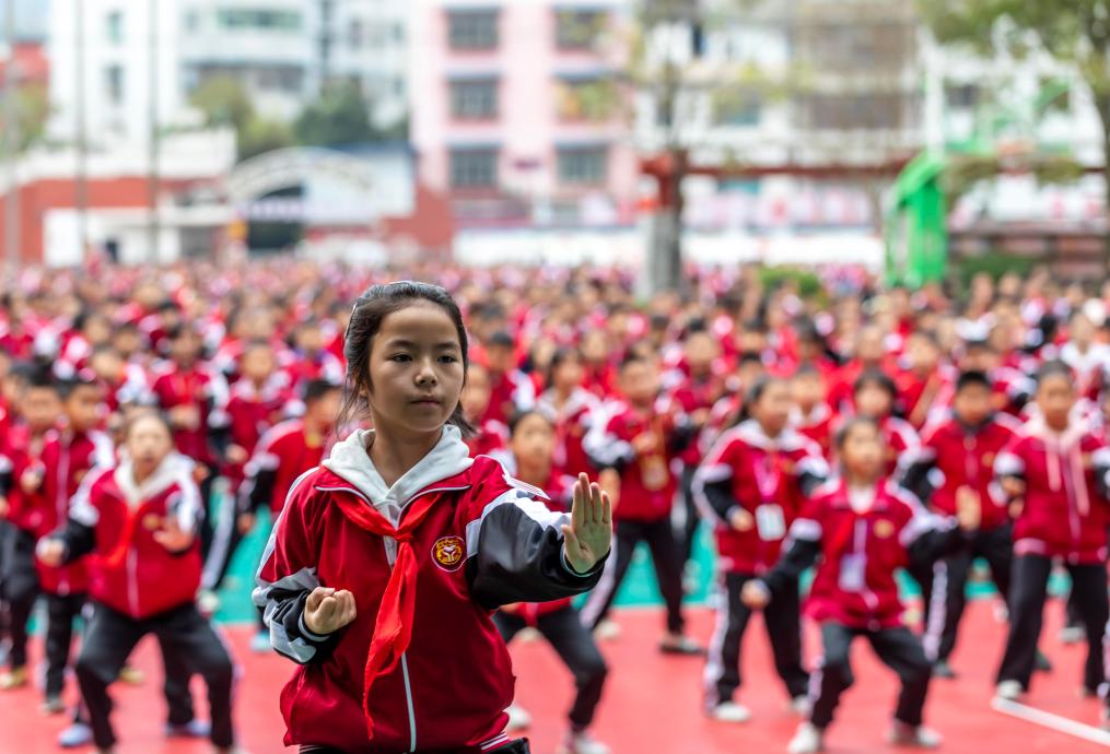 这所城郊小学，遍地“长满”了体育器材——中小学“以体育人”成效观察之一