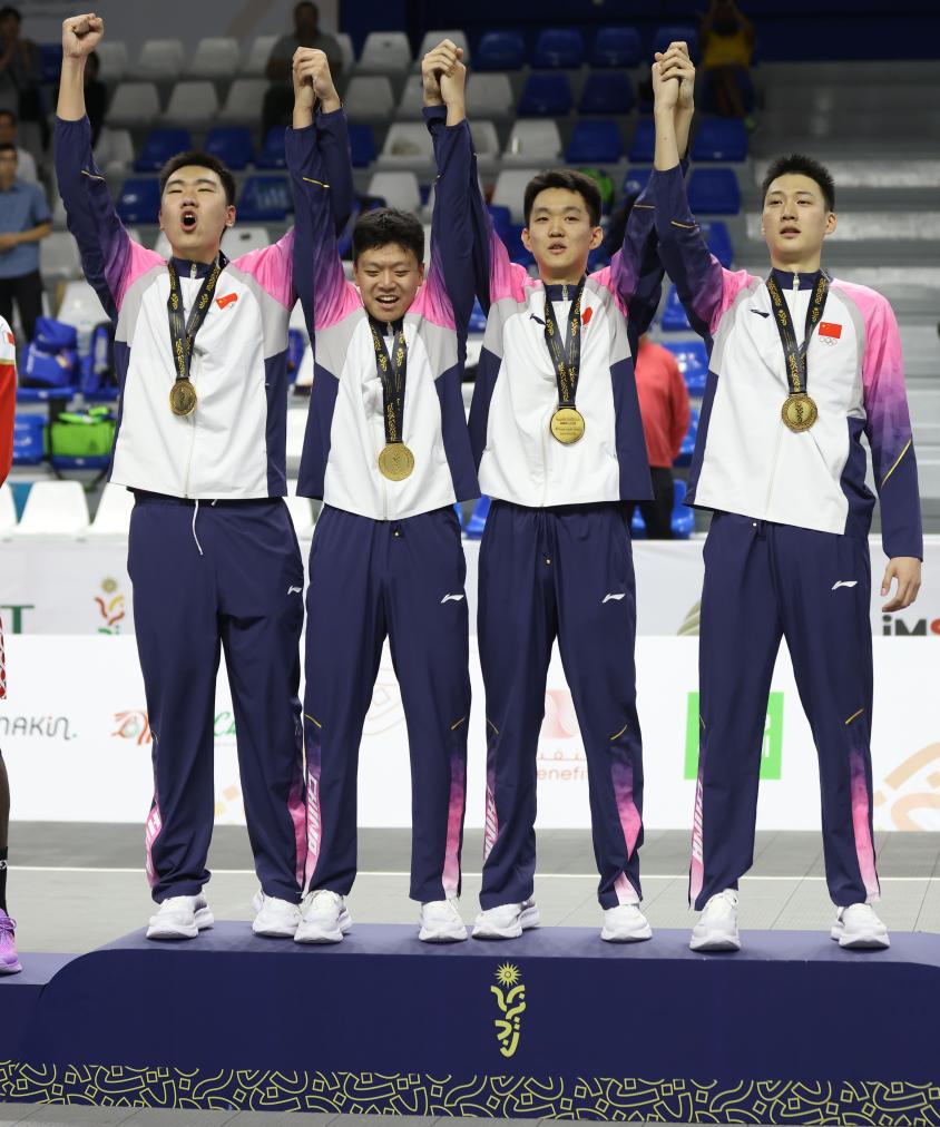 巴林亚青会：中国三人篮球男队夺冠