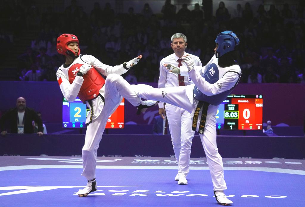 跆拳道世锦赛收官 中国队奖牌总数列第一