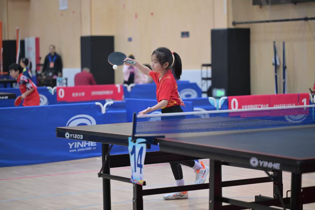 中国体育彩票杯2025年北京市体育传统项目学校乒乓球比赛开打