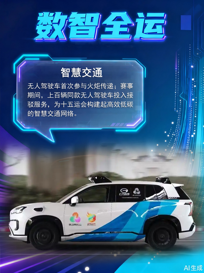 科技赋能，智绘全运！第十五届全国运动会科技矩阵闪耀湾区