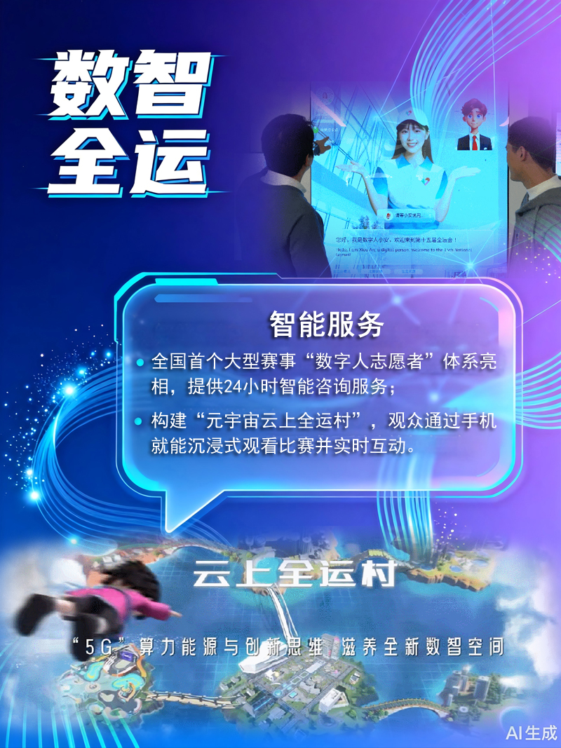 科技赋能，智绘全运！第十五届全国运动会科技矩阵闪耀湾区