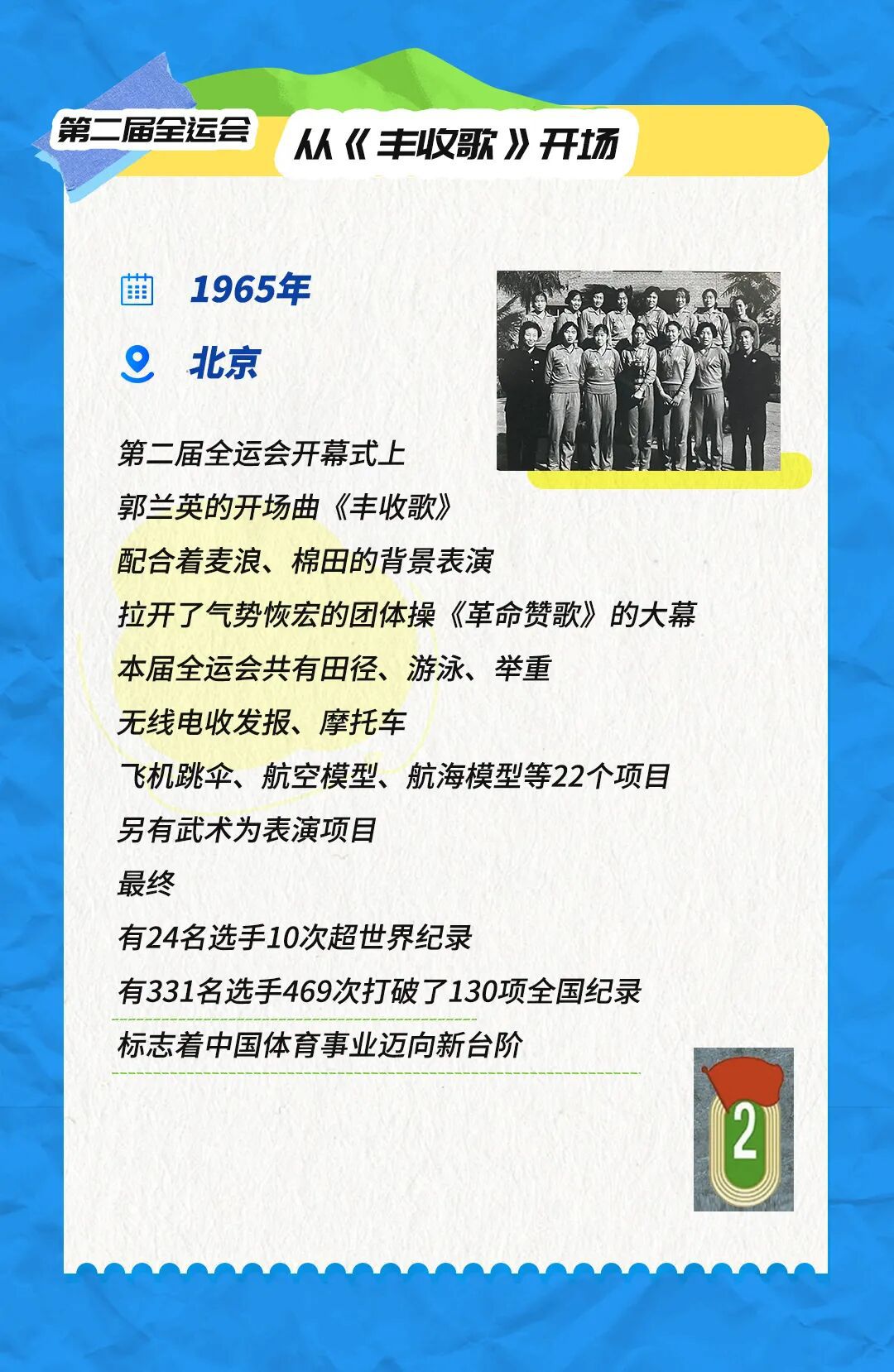 十五运今日开幕！一起回顾全运66载难忘瞬间