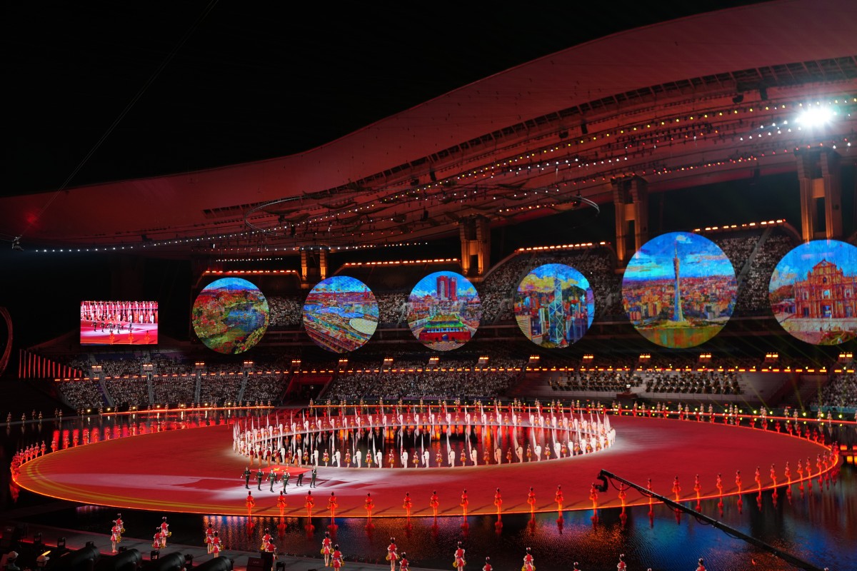 组图丨传统与现代交融，十五运开幕式彰显中国文化自信