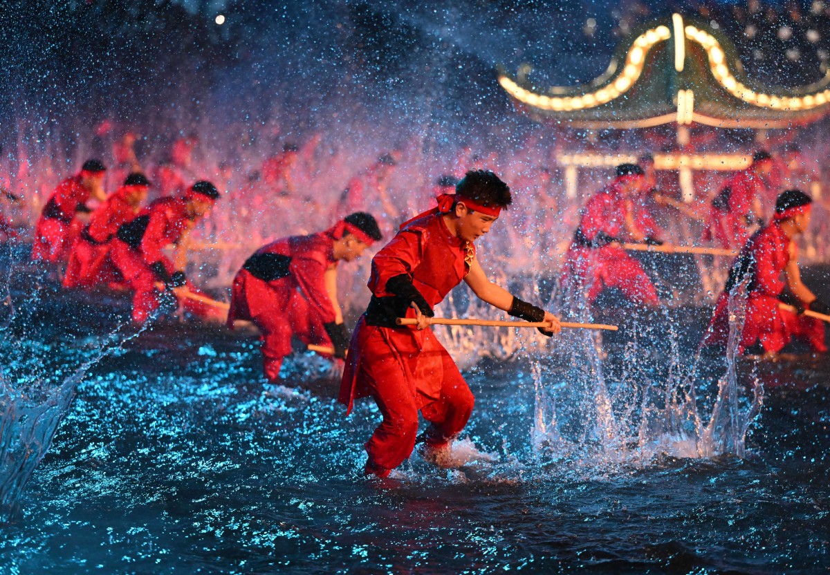 组图丨传统与现代交融，十五运开幕式彰显中国文化自信