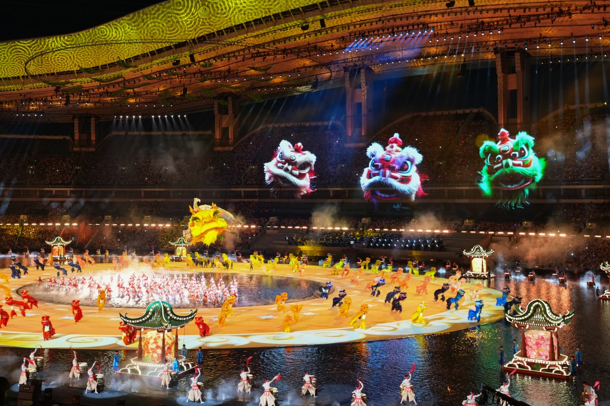 组图丨传统与现代交融，十五运开幕式彰显中国文化自信