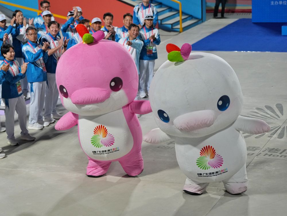 全运会新“顶流”——“喜洋洋”“乐融融”