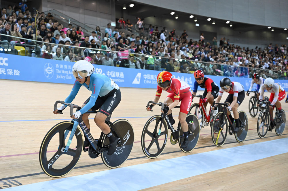全运会|场地自行车赛收官 李思颖为香港队再添一金
