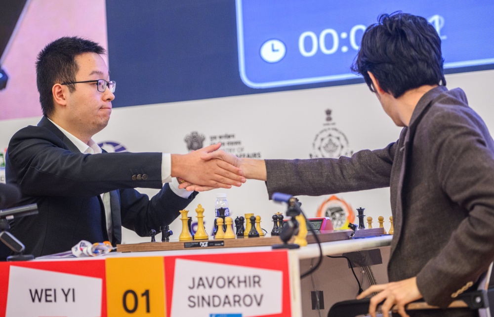 韦奕获得国际棋联世界杯赛亚军