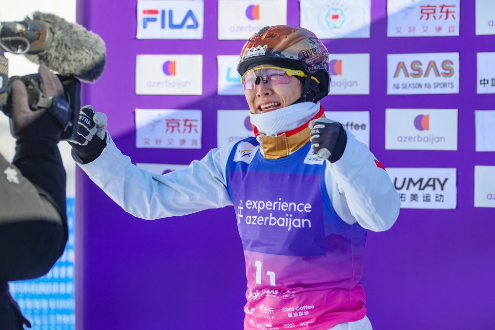 世界杯再夺冠!徐梦桃盼“更进一步”