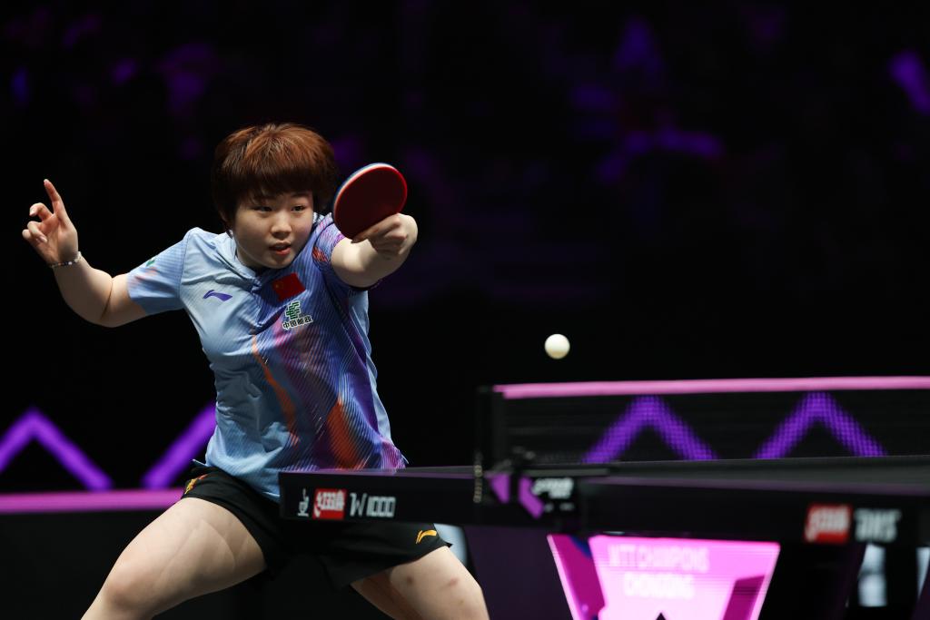 蒯曼锁定伦敦世乒赛参赛资格