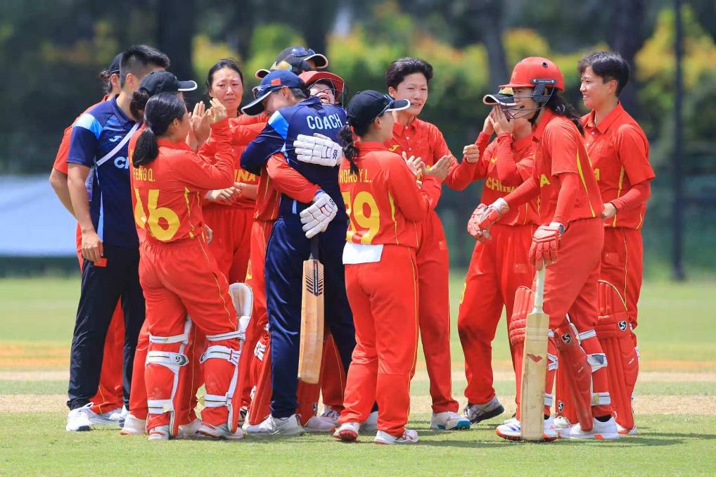 时隔12年,中国女子板球队重返亚运会