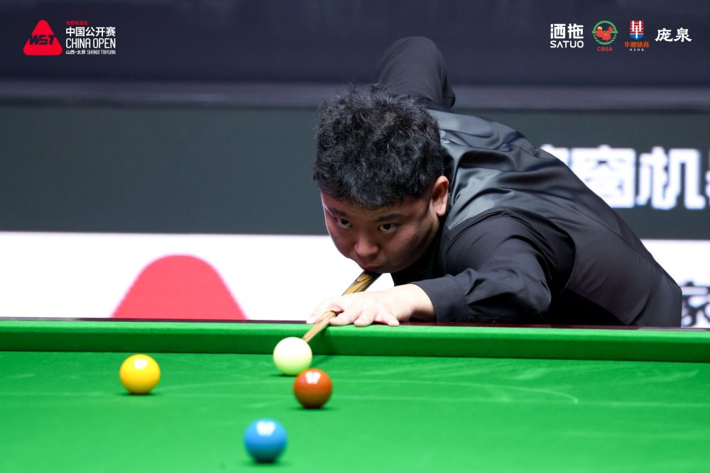 斯诺克中国公开赛:张安达晋级 斯佳辉遭淘汰