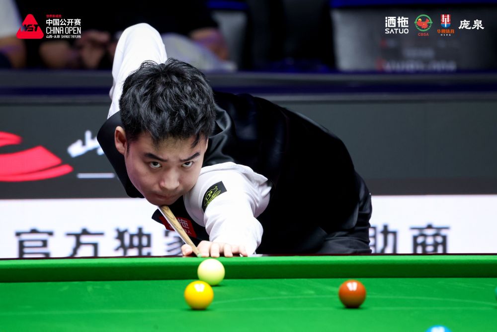 斯诺克中国公开赛:张安达晋级 斯佳辉遭淘汰