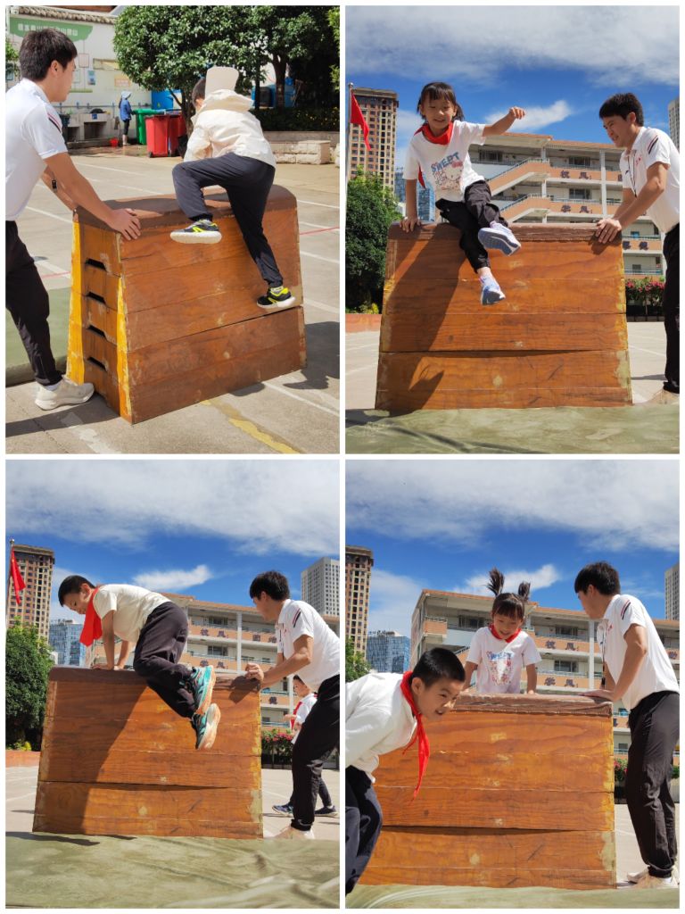 追光丨开学第一课,这所小学把“长征路”搬到操场