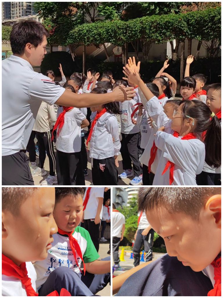 追光丨开学第一课,这所小学把“长征路”搬到操场
