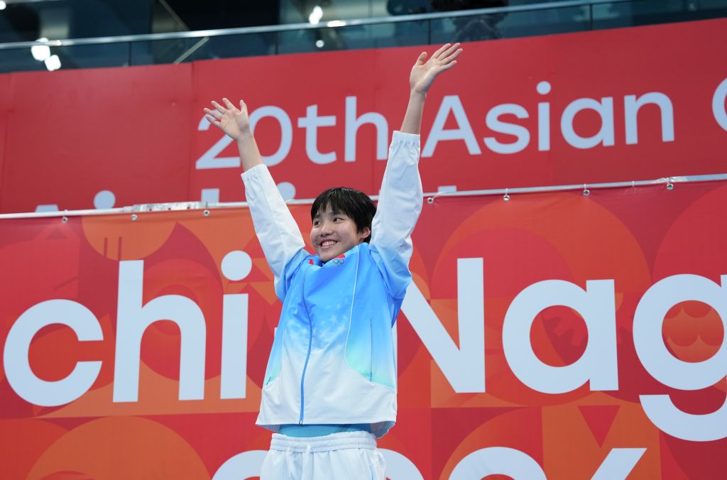 亚运会丨于子迪,“疯长”的13岁