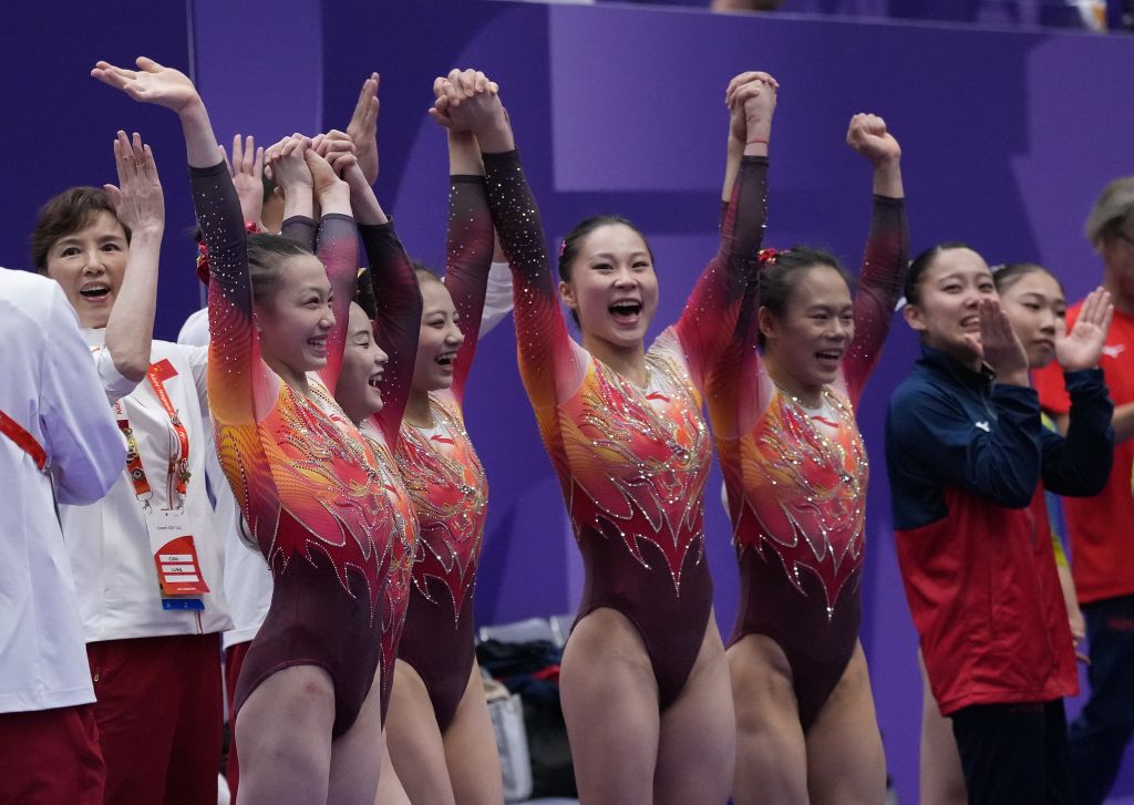亚运会|亚运新人出战 中国体操女团达成14连冠