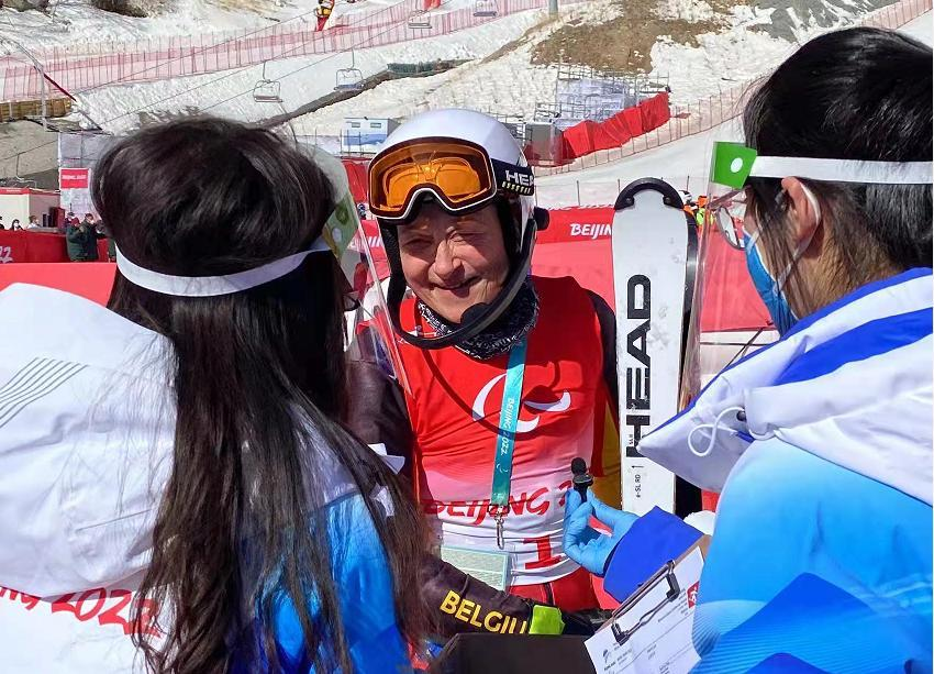 57岁北京冬残奥选手和她的“眼睛”
