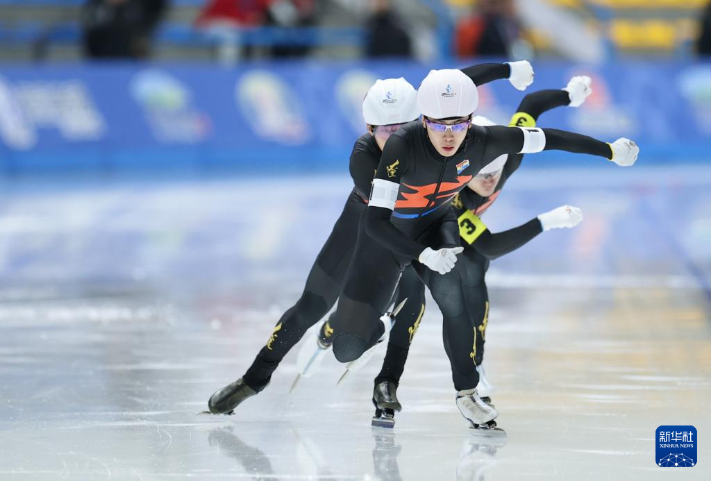 全冬会｜速度滑冰——公开组男子团体追逐赛况
