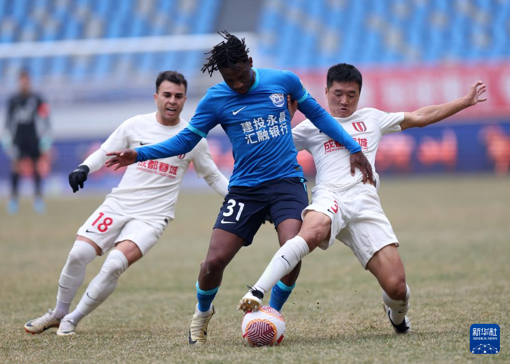 足球中超沧州雄狮胜成都蓉城