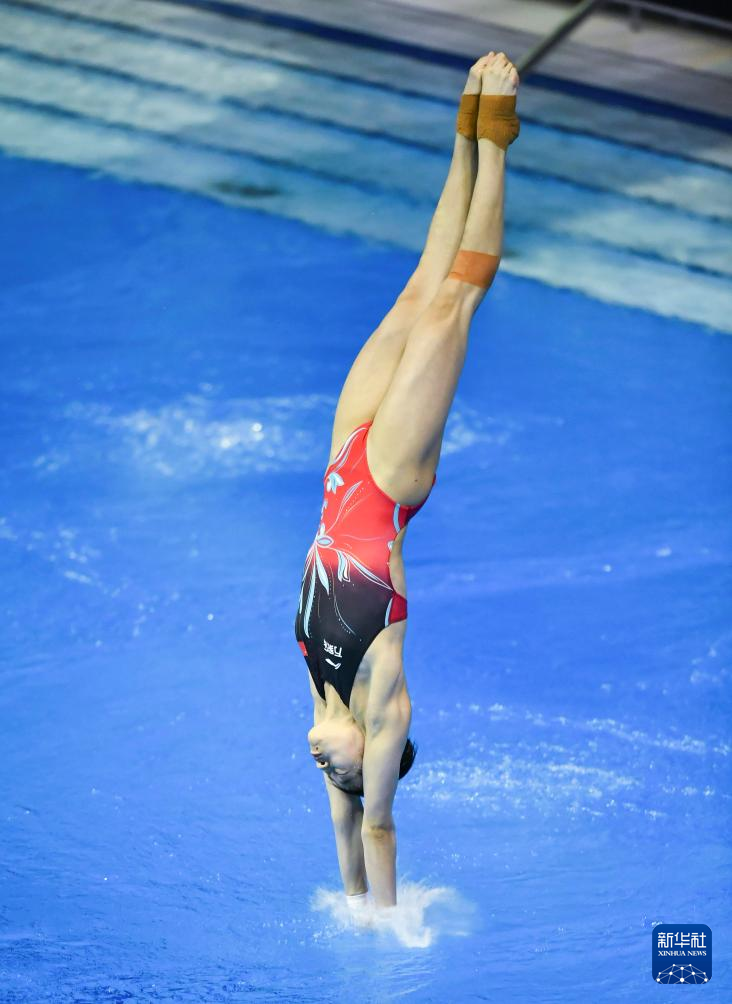 跳水——世界杯柏林站：全红婵女子10米台夺冠