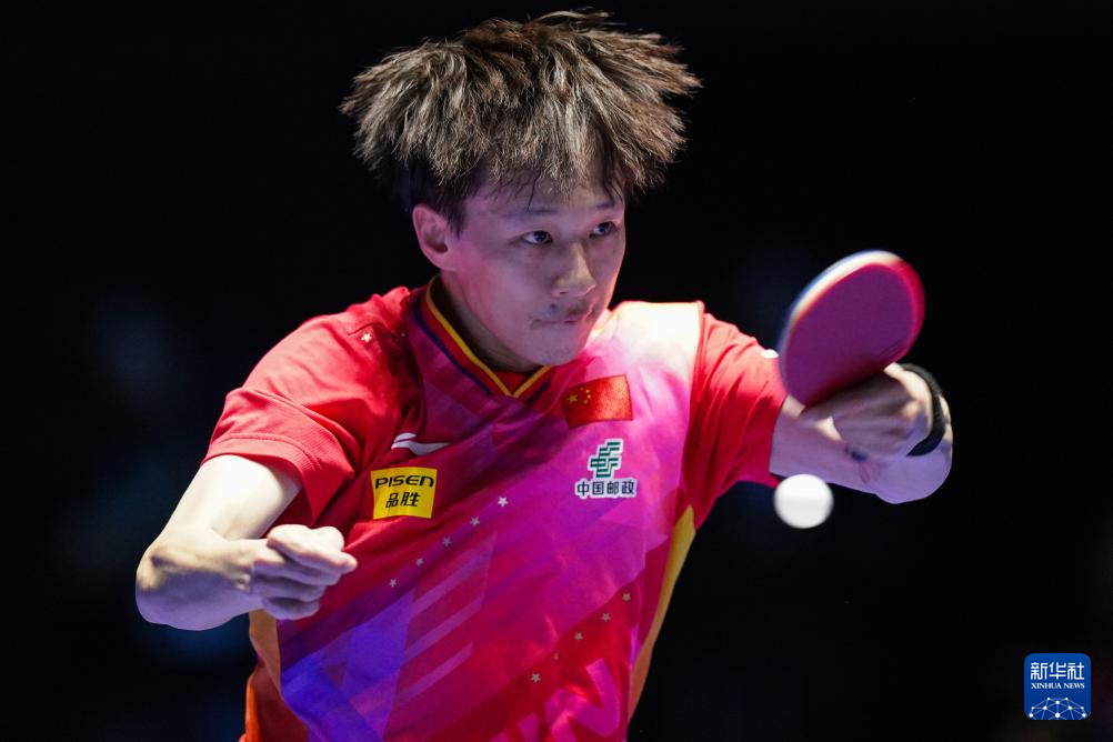 乒乓球——澳门世界杯决赛：马龙夺冠