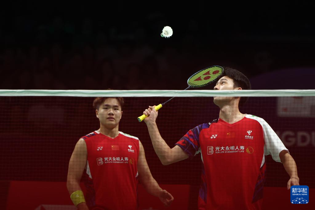 羽毛球——汤姆斯杯：中国队胜加拿大队