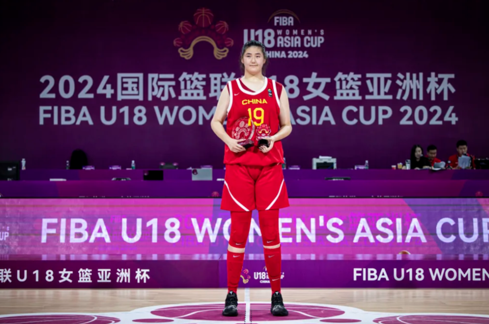 中国队获U18女篮亚洲杯亚军