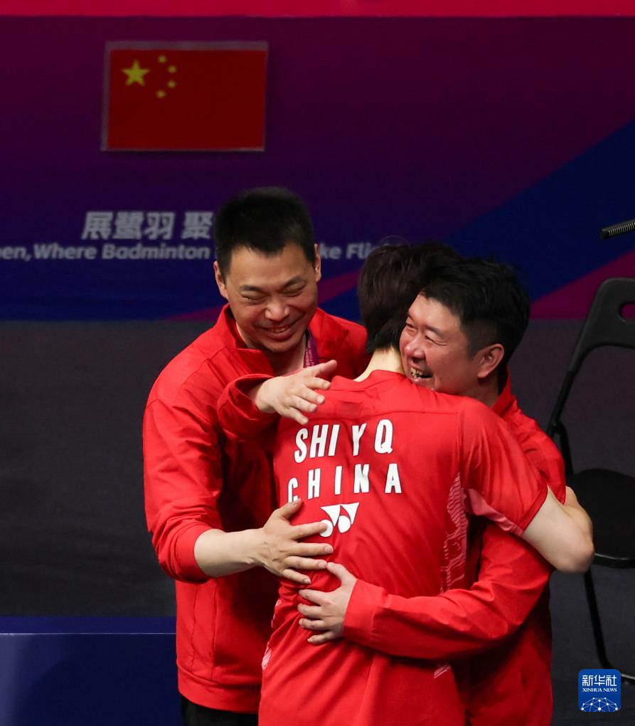 羽毛球——苏迪曼杯决赛：中国队夺冠