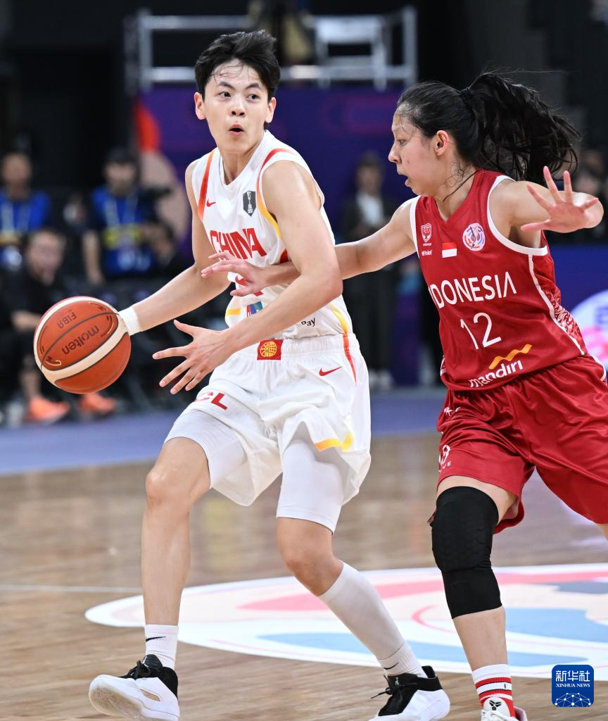 女篮亚洲杯：中国队胜印度尼西亚队