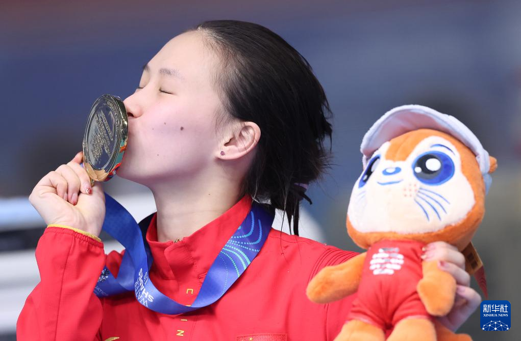 游泳世锦赛｜跳水——女子10米跳台：陈芋汐夺冠