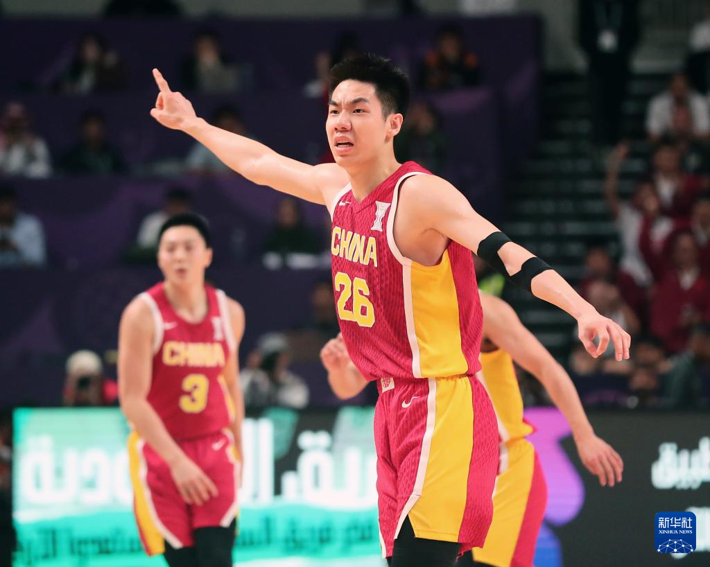 篮球——中国男篮获亚洲杯亚军