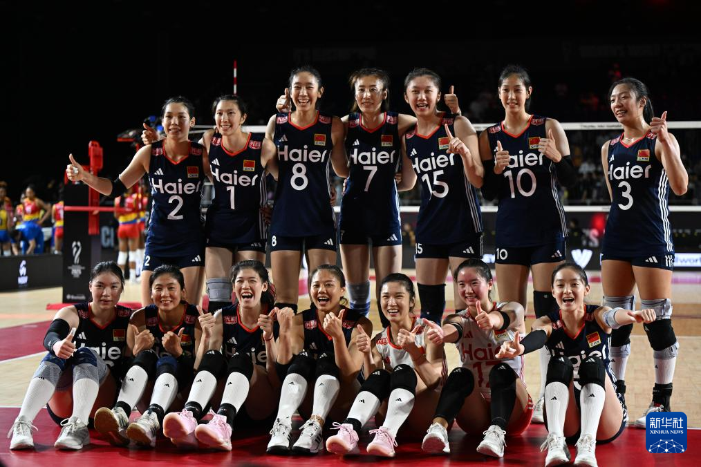 女排世锦赛：中国队胜哥伦比亚队