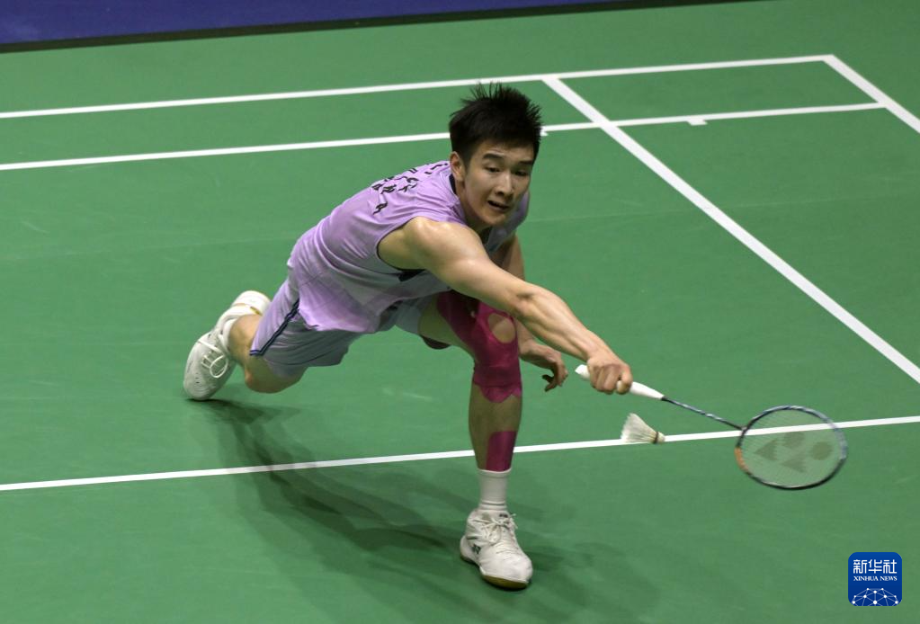 羽毛球——香港公开赛：李诗沣男单夺冠