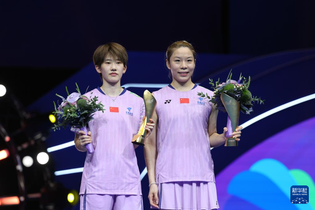 中国羽毛球大师赛：贾一凡/张殊贤夺得女双冠军
