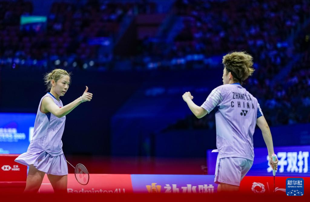 中国羽毛球大师赛：贾一凡/张殊贤夺得女双冠军
