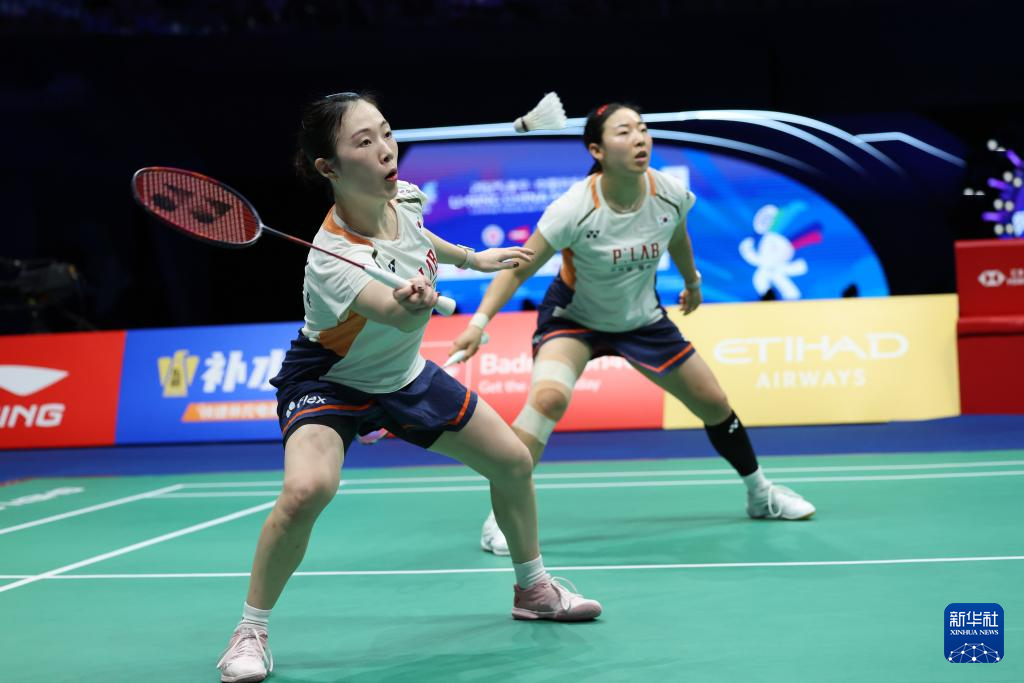 中国羽毛球大师赛：贾一凡/张殊贤夺得女双冠军