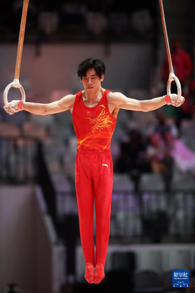 体操——世锦赛：中国队亮相男子资格赛