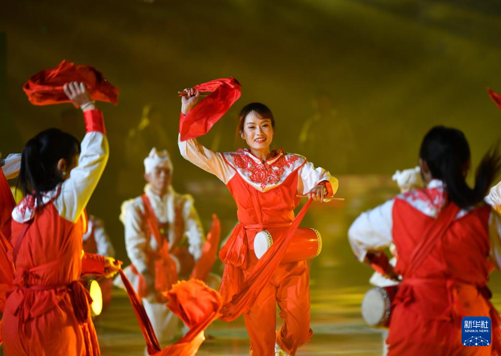中国文明乡风大会“村BA”群众体育交流活动在陕西延安举办
