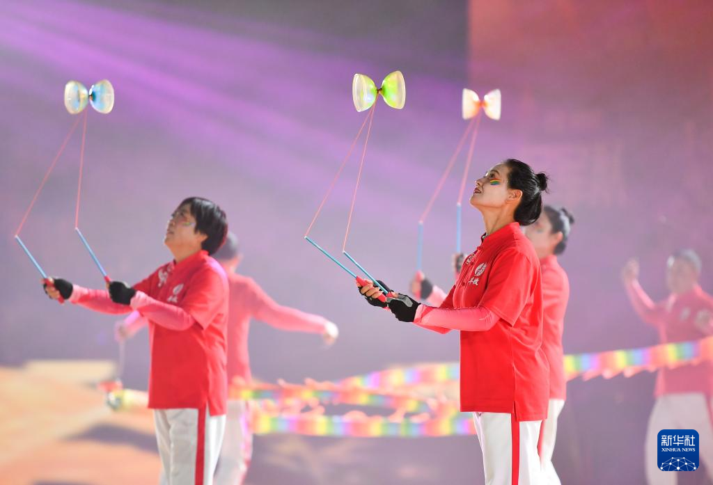 中国文明乡风大会“村BA”群众体育交流活动在陕西延安举办