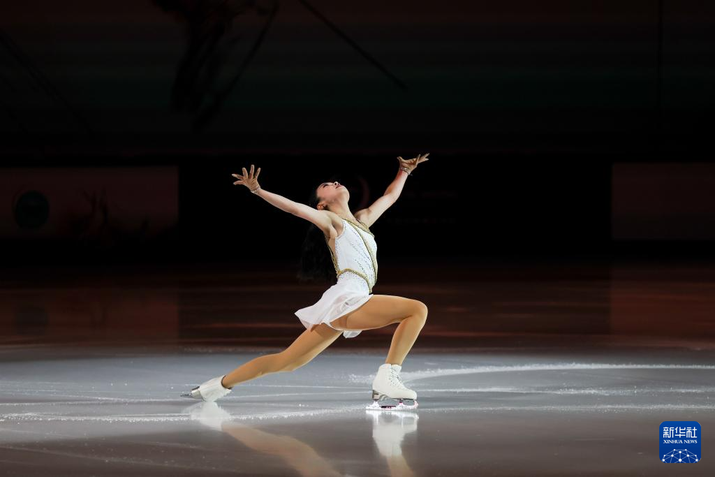 花样滑冰——中国杯:表演滑举行