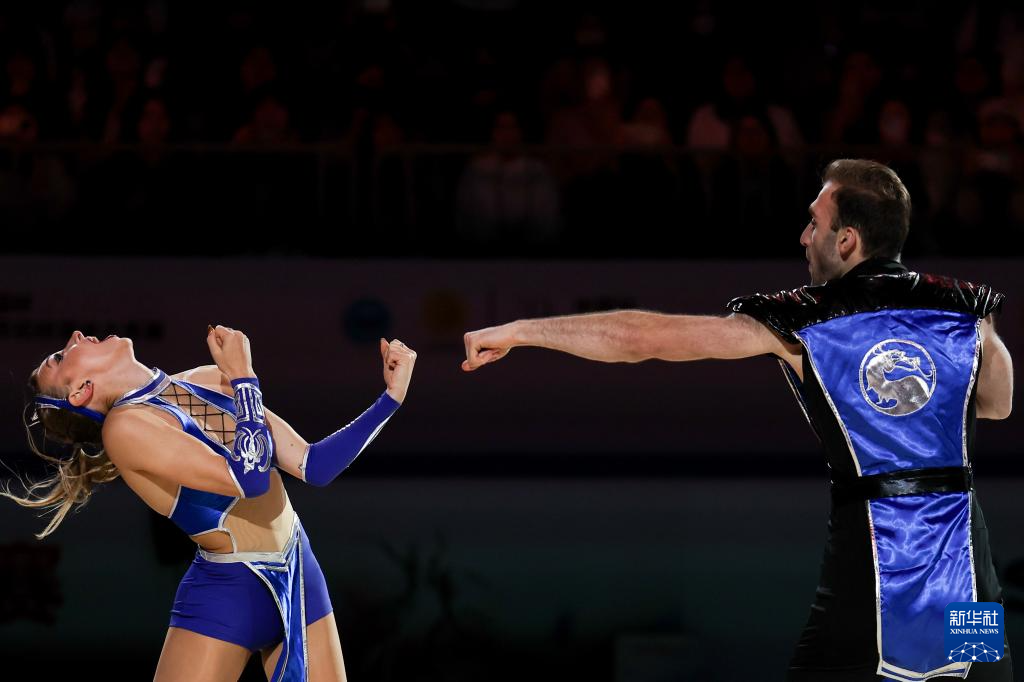 花样滑冰——中国杯:表演滑举行