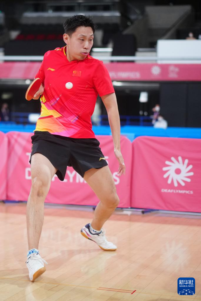 乒乓球——东京夏季听障奥运会：中国队夺得男团冠军