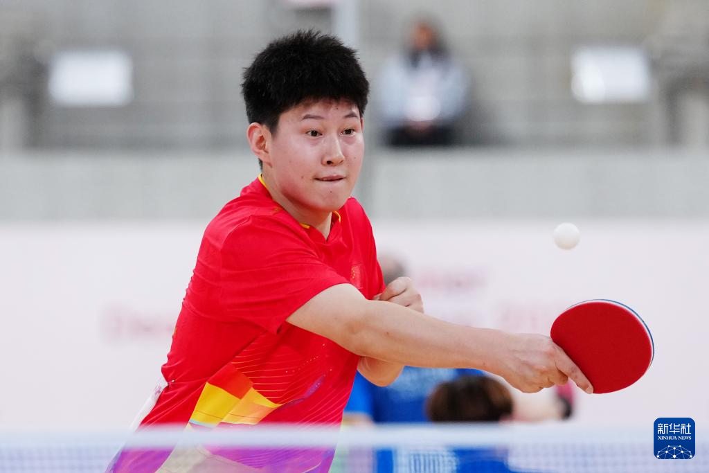 乒乓球——东京夏季听障奥运会：中国队夺得男团冠军