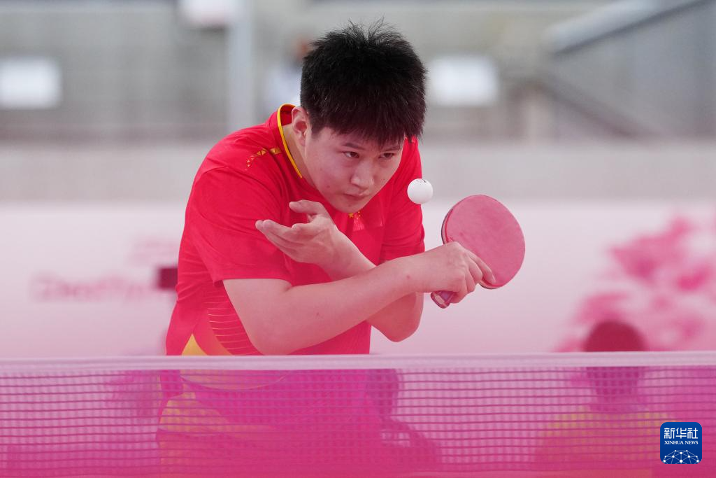 乒乓球——东京夏季听障奥运会：中国队夺得男团冠军